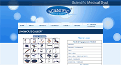 Desktop Screenshot of physioscientific.com